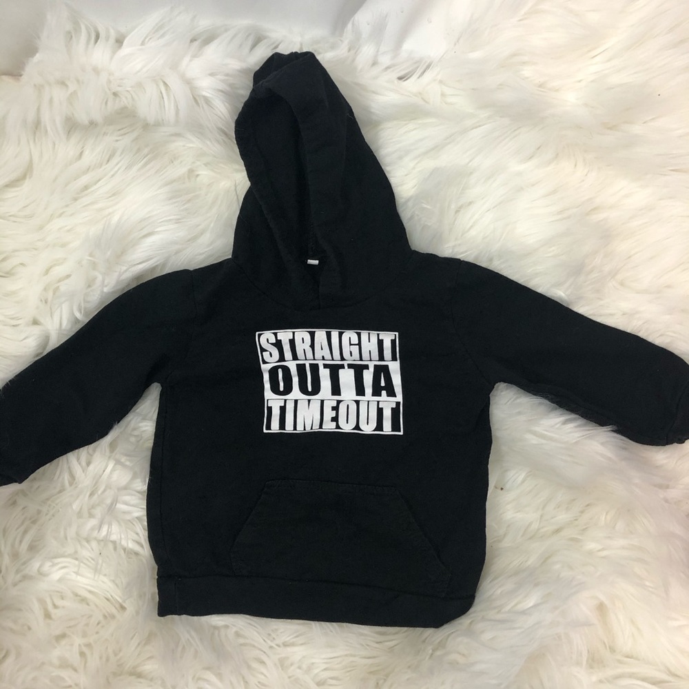 Straight Outta Timeout 2T Toddler Sweater